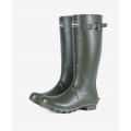 Mens Olive Bede Wellington Boots 99577 by Barbour from Hurleys