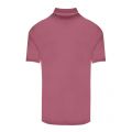 Mens Pink Fincham Soft Solid S/s Polo Shirt 43877 by Ted Baker from Hurleys