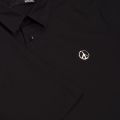 Mens Black Logo Badge Regular S/s Shirt 21464 by Love Moschino from Hurleys