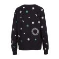 Womens Black Supersonic Embroidered Knitted Jumper 52624 by PS Paul Smith from Hurleys