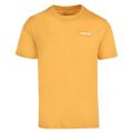 Mens Golden Apricot Small Housemark Graphic S/s T Shirt 57856 by Levi's from Hurleys