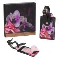 Womens Black Splendour Luggage Tag Set 33931 by Ted Baker from Hurleys