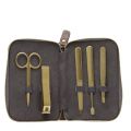 Mens Brown Embossed Manicure Set 52274 by Ted Baker from Hurleys