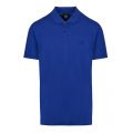 Athleisure Mens Blue Piro Regular Fit S/s Polo Shirt 44788 by BOSS from Hurleys