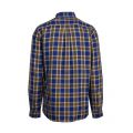Mens Blue/Green Terrance Check L/s Shirt 56409 by Barbour Steve McQueen Collection from Hurleys