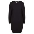 Womens Black Burnett Relaxed Fit Dress 34532 by Barbour International from Hurleys