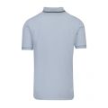 Mens Chalk Blue Tipped Placket S/s Polo Shirt 87935 by Fred Perry from Hurleys