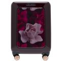 Womens Burgundy Porcelain Rose Small Suitcase 25953 by Ted Baker from Hurleys
