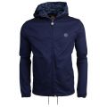 Mens Navy Beckford Hooded Jacket 13815 by Pretty Green from Hurleys