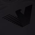 Mens Black Velvet Eagle S/s T Shirt 22357 by Emporio Armani from Hurleys