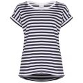 Womens Total Eclipse Vidreamers Stripe S/s T Shirt 18473 by Vila from Hurleys