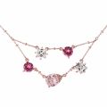 Womens Rose Gold/Multi Cardii Candy Necklace 79088 by Ted Baker from Hurleys