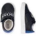 Toddler Navy Logo Velcro Trainers (19-26) 106242 by BOSS from Hurleys