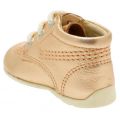 Girls Rose Gold Kick Hi Baby Booties (2-4) 18859 by Kickers from Hurleys
