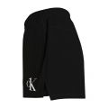 Womens Black Logo Lounge Shorts 87093 by Calvin Klein from Hurleys