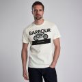Mens Whisper White Rider S/s T Shirt 46483 by Barbour International from Hurleys