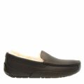 Mens China Tea Leather Ascot Slippers 66342 by UGG from Hurleys
