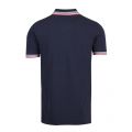 Athleisure Mens Navy Paddy Regular Fit S/s Polo Shirt 51472 by BOSS from Hurleys