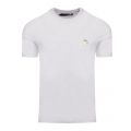 Mens Optical White Metal Peace S/s T Shirt 56831 by Love Moschino from Hurleys