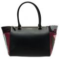 Womens Black Becca Large Leather Tote Bag