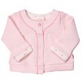 Baby Pale Pink Embroidered Sweat Jacket