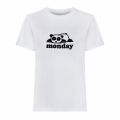 Womens White Panda Monday S/s T Shirt 47721 by French Connection from Hurleys
