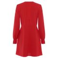 Womens Fiery Red Emmy Crepe Dress 86729 by French Connection from Hurleys