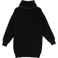 Girls Black Knitted Dress 13330 by Karl Lagerfeld Kids from Hurleys
