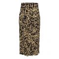 Womens Black Floral Printed Midi Skirt 79710 by Tommy Jeans from Hurleys