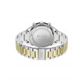 Mens Silver/Gold/Green Santiago Bracelet Watch 106484 by BOSS from Hurleys
