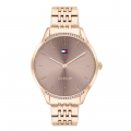 Womens Rose Gold Gray Bracelet Watch 79927 by Tommy Hilfiger from Hurleys