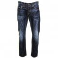 Mens 12oz F8.DB Blue Dawn Used ED-55 Relaxed Tapered Fit Jeans 18947 by Edwin from Hurleys