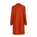 Womens Orange Epsom Wool Coat 48525 by PS Paul Smith from Hurleys