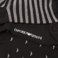 Mens Black Eagle Multipack 3 Pack Sock Gift Set 48084 by Emporio Armani Bodywear from Hurleys