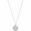 Womens Silver 3D Butterfly & Coin Necklace 34262 by Olivia Burton from Hurleys