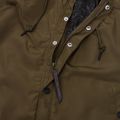 Mens Green Nylon Zip Through Hooded Jacket 57593 by Pretty Green from Hurleys