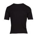 Womens Black Harieyy Twist Detail S/s T Shirt 59660 by Ted Baker from Hurleys