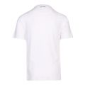 Mens White Textured Grid S/s T Shirt 102891 by Calvin Klein from Hurleys