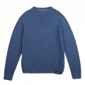 Boys Mallard Blue Braw Chenille Knitted Jumper 90549 by Parajumpers from Hurleys