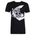 Womens Black Classic Orb S/s T Shirt 20730 by Vivienne Westwood from Hurleys