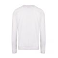 Mens White Dicago Tape Sweat Top 81186 by HUGO from Hurleys