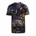Mens Black Graphic Print Regular Fit T Shirt 73992 by PS Paul Smith from Hurleys