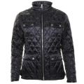 Womens Black & Mink Viscon Quilted Jacket 39683 by Barbour Range Rover Collection from Hurleys