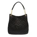 Womens White Diamond Quilted Tote Bag 82286 by Love Moschino from Hurleys