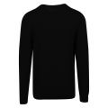 Mens Black San Claudio 1 Crew Neck Knitted Jumper 45025 by HUGO from Hurleys