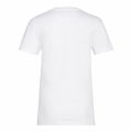 Womens Bright White/Blue Degrade Logo Slim Fit S/s T Shirt 39048 by Calvin Klein from Hurleys