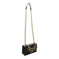 Womens Black Charms Smooth Shoulder Bag 103127 by Versace Jeans Couture from Hurleys