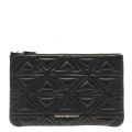 Womens Black Quilted Crossbody Bag 29112 by Emporio Armani from Hurleys