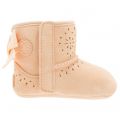 Infant Baby Pink Jesse II Sunshine Perf Booties 17711 by UGG from Hurleys