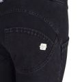 Womens Black Denim Mid Rise Skinny Jeans 24704 by Freddy from Hurleys